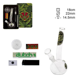 Bong Giftset bongo i akcesoria w pudełku zestaw prezentowy