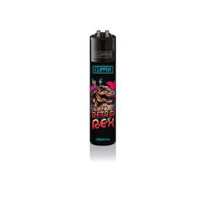 Zapalniczka Clipper wzór RETRO WAVE 2