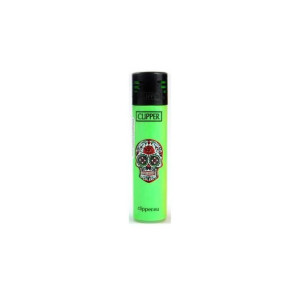 Zapalniczka elektryczna Clipper wzór MEXICAN SKULS 3
