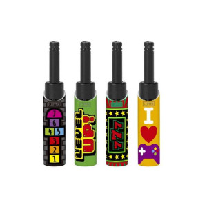 Zapalarka Clipper Minitube wzór POPCOVERS GAMES