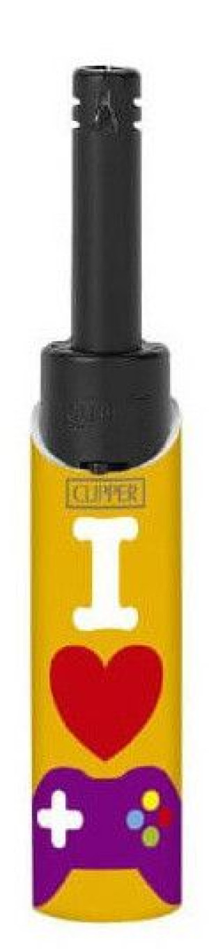Zapalarka Clipper Minitube wzór POPCOVERS GAMES