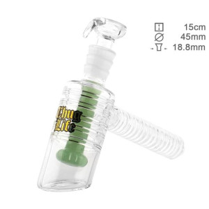 Bubbler Thug Life do fajki wodnej nakładka filtrująca szlif 18.8 mm