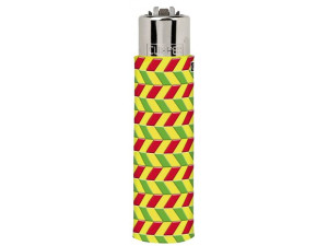 Zapalniczka Clipper w gumowej obudowie wzór POPRCOVER JAMAICAN