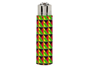 Zapalniczka Clipper w gumowej obudowie wzór POPRCOVER JAMAICAN