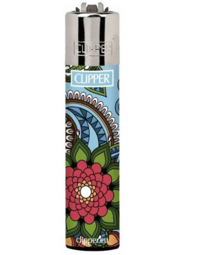 Zapalniczka Clipper wzór FLOWER MANDALAS