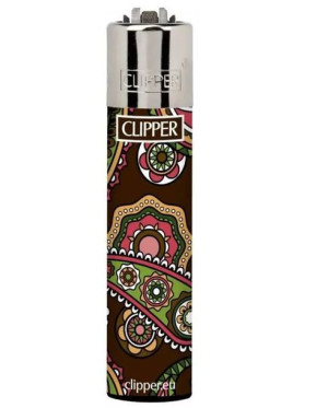 Zapalniczka Clipper wzór FLOWER MANDALAS