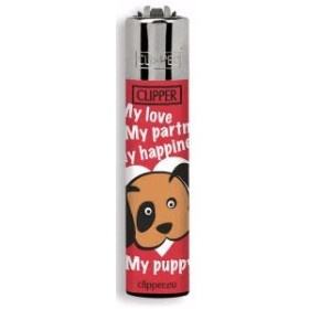 Zapalniczka Clipper wzór LOVE QUOTES