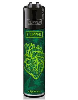 Zapalniczka Clipper wzór HEARTS 2