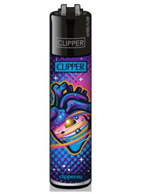 Zapalniczka Clipper wzór HEARTS 2