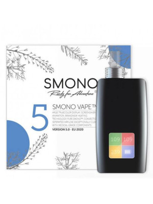 Smono 5 - Waporyzator przenośny do suszu z wyświetlaczem video