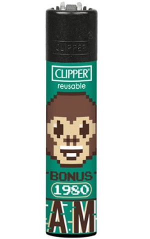 Zapalniczka Clipper wzór EMOJI GAMING