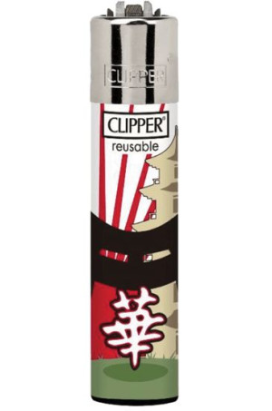 Zapalniczka Clipper wzór KANJIS