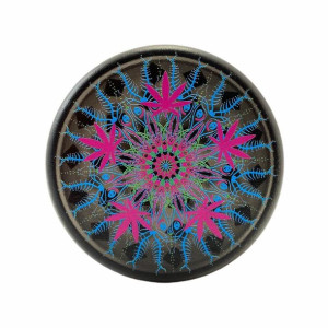 Grinder do suszu Alien Mushrooms 3-częściowy akrylowy