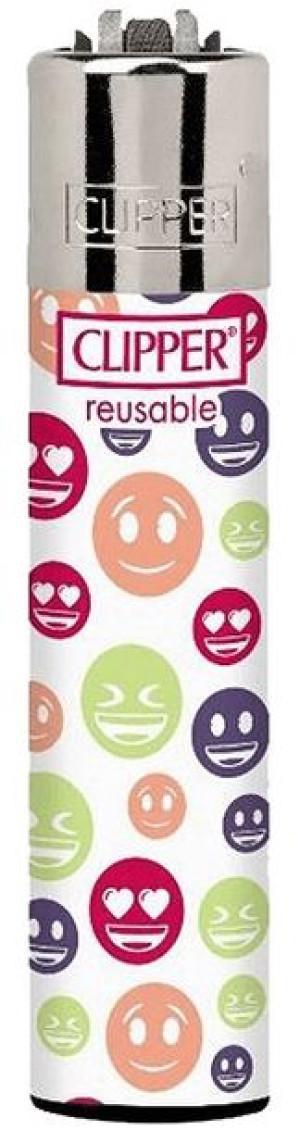 Zapalniczka Clipper wzór EMOJI PATTERN 3