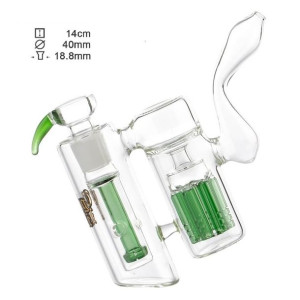 Bubbler Thug Life Modern Hit z perkolatorem szlif 18.8 mm wys. 14 cm