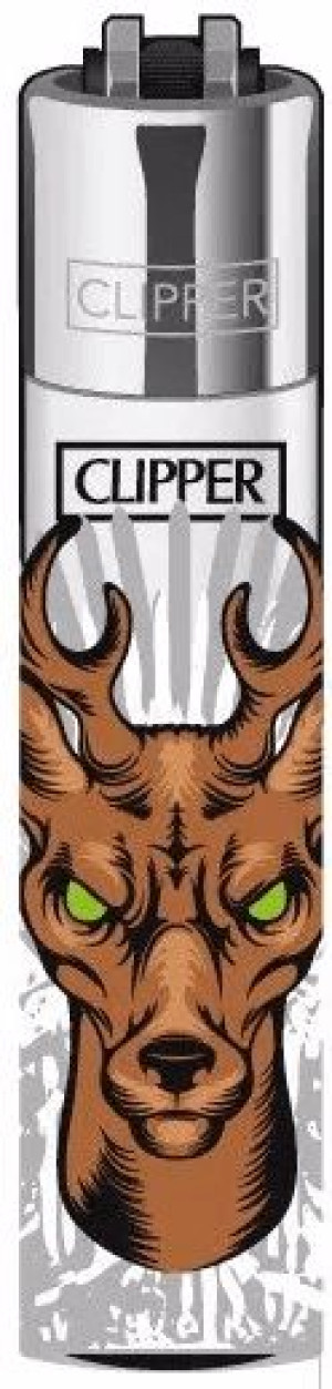 Zapalniczka Clipper wzór IRON BEAST
