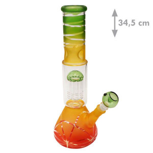 Bongo lodowe Rasta z perkolatorem wys. 34.5 cm