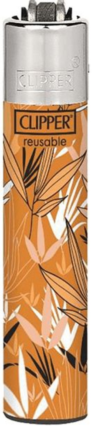 Zapalniczka Clipper Classic Medium wzór COLOR LEAVES