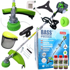 Bass Kosa Spalinowa Podkaszarka 52cc+3x Olej Mocna