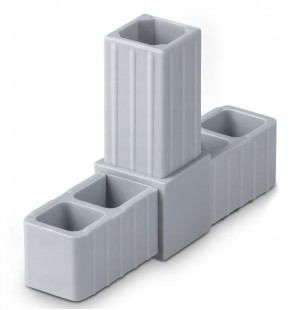 Łącznik plastikowy profili aluminiowych 20x20x1,5