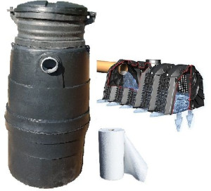 Przydomowa oczyszczalnia, Szambo ekologiczne 600l