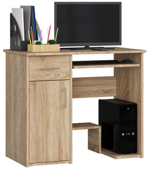 Biurko 90 cm dąb sonoma - Cyrkus 2X