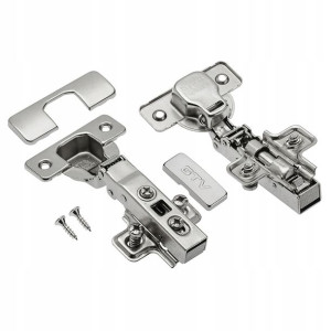 Zawias meblowy cichy domyk 3 szt GTV