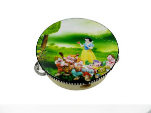 TAMBURYN EVER PLAY OKRĄGŁY 6'' 4 dzwonki BG404KW4 śnieżka
