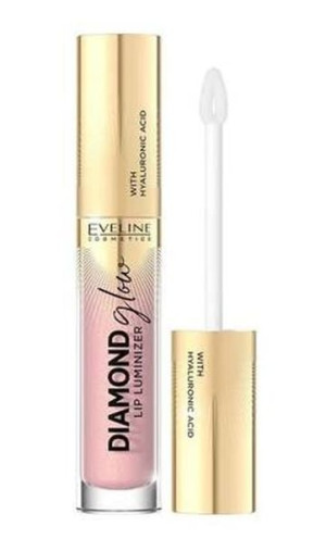 EVELINE Błyszczyk Diamond Glow kw. hialuronowy 03 Caramel Ice Cream