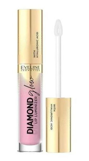 EVELINE Błyszczyk Diamond Glow kw. hialuronowy 02 Strawberry Mouse