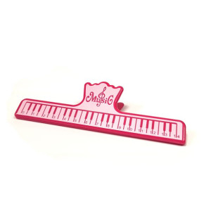 Klips do papieru CLIP PIANO Różowy