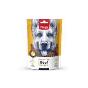 Wanpy Grilled Beef Steak Grilowane Steki Wołowe Przekąska Dla Psa 100 g