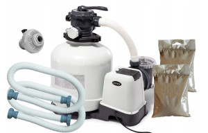 12000 l/h Intex 26652 pompa piaskowa + piasek