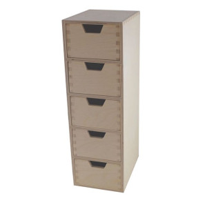 Organizer pionowy z 5 szufladami