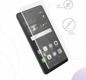 Simplecase szkło pancerne Huawei P9 FULL SCREEN