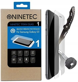 NINETEC Szkło tytanowe SAMSUNG GALAXY S5 PREMIUM