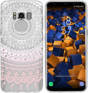 Mumbi Etui CASE Samsung Galaxy S8 MANDALA CLEAR