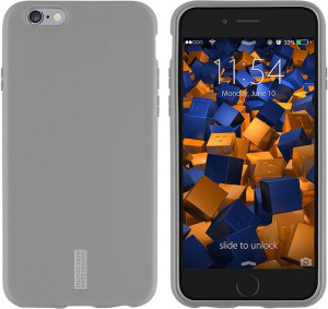 Mumbi Etui Case Iphone 6 / 6s Szare Premium Hit