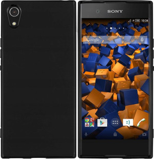 Mumbi Etui case do Sony Xperia XA1 czarne PREMIUM