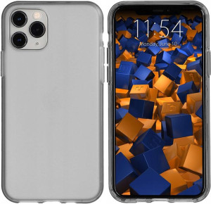 Mumbi Etui case iPhone 11 Pro przezroczyste czarne
