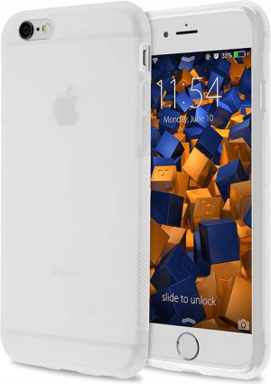 Mumbi Etui case iPhone 6 / 6S przezroczyste białe