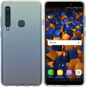 Mumbi Etui Samsung Galaxy A9 przezroczyste białe