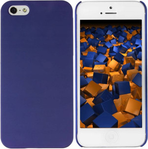 Mumbi Etui Apple iPhone 5/5S/SE niebieskie twarde
