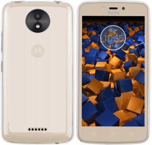 MUMBI ETUI Lenovo Moto C Plus cienkie przezroczyst