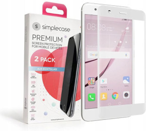 Simplecase Szkło pancerne Huawei Nova full screen