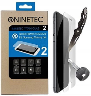 NINETEC Szkło tytanowe Samsung Galaxy S6 2 sztuki