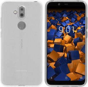 MUMBI ETUI do Nokia 8.1 przezroczyste białe