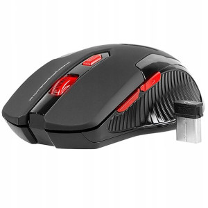 Bezprzewodowa Mysz Myszka Gamingowa Dla Graczy Led