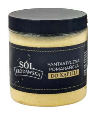 Kłodawska sól do kąpieli Fantastyczna pomarańcza 900g Kopalnia Soli Kłodawa