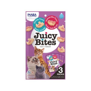 Inaba Juicy Bites Cat - Shrimp with Seafood 33,9g
